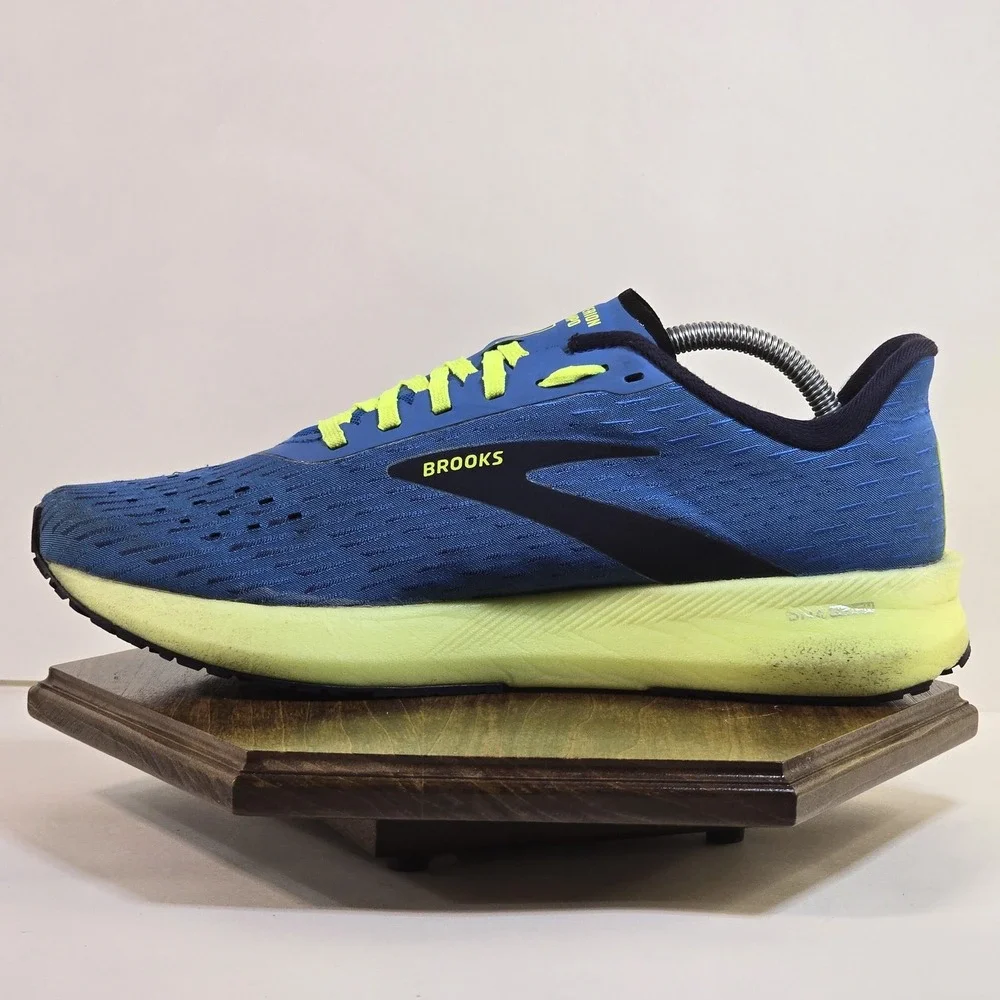 Brooks Hyperion Tempo Shoes‎ Mens Size 10 Blue Neon Running DNA Flash Sneakers